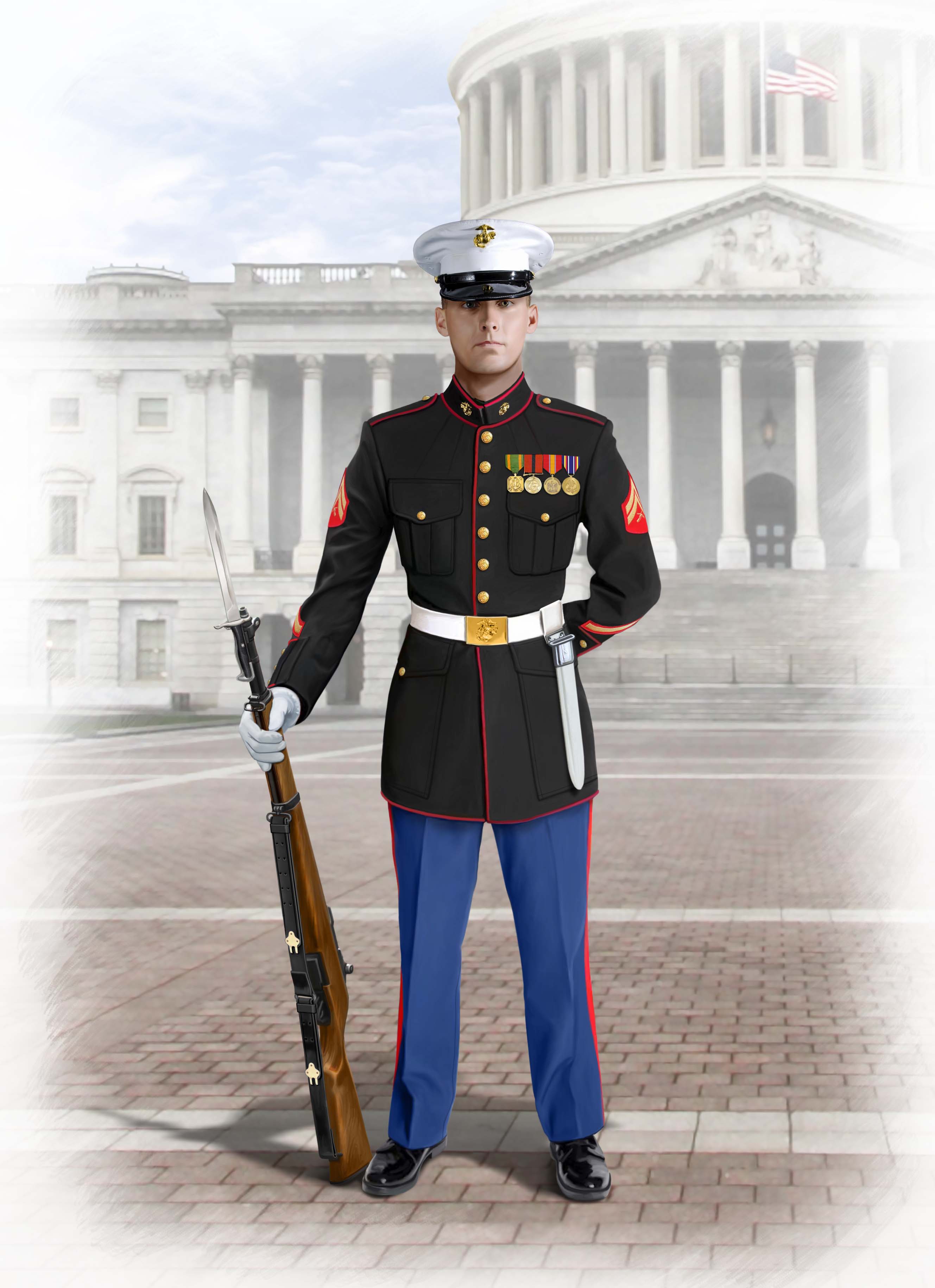 US Marines Sergeant