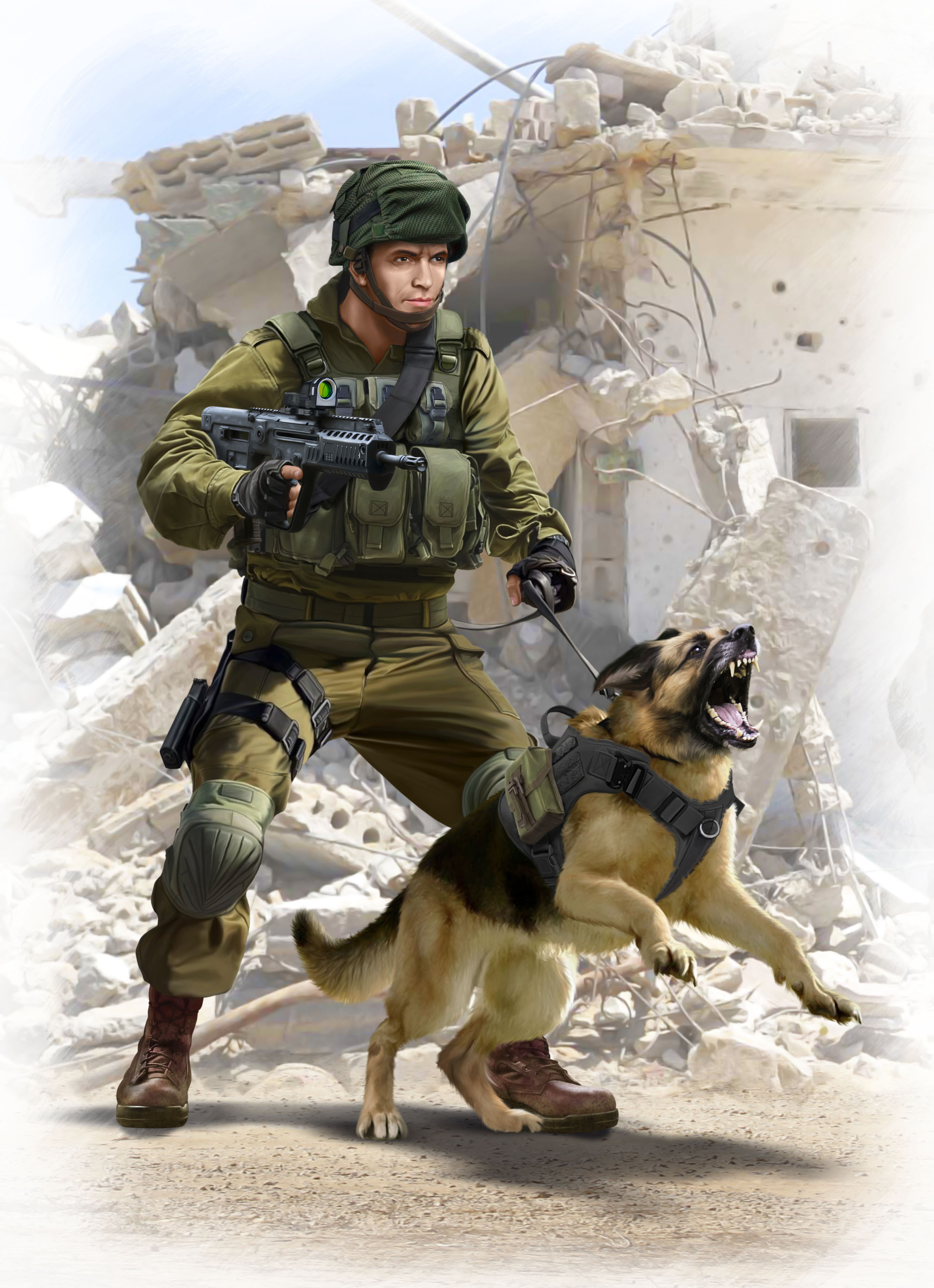 1/16 IDF K-9 Unitz "OKETZ"