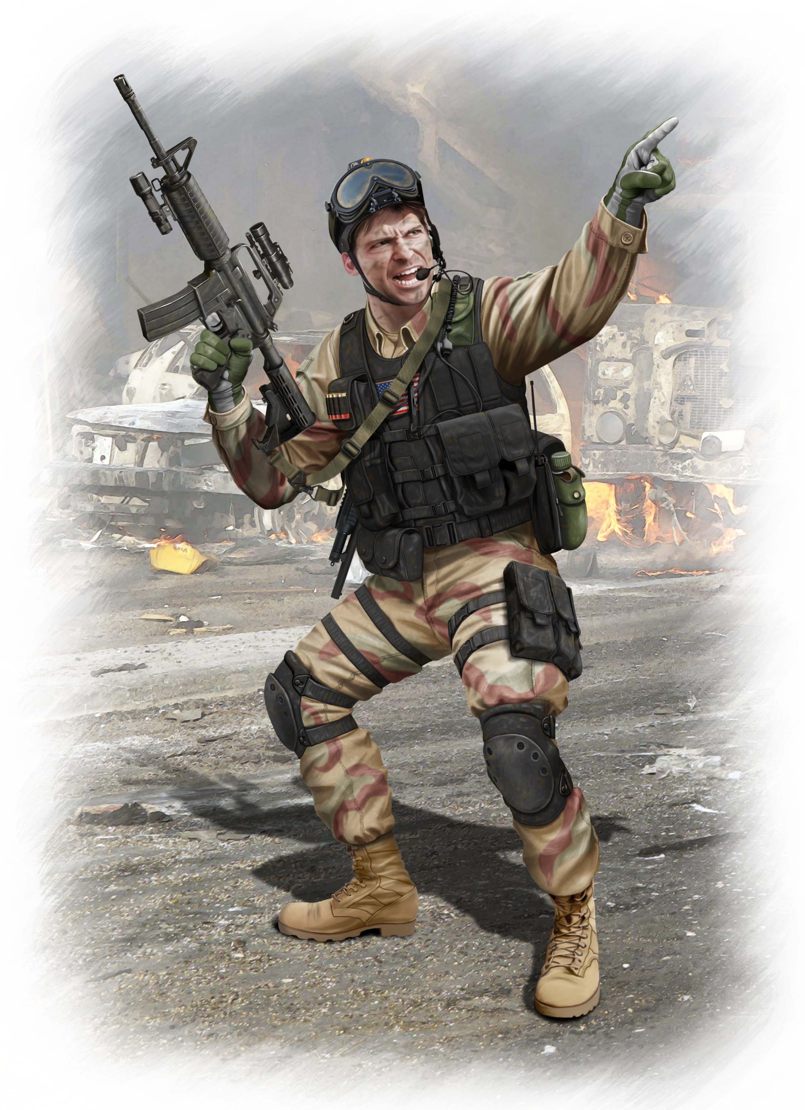 1/16 Delta Force Fighter (Mogadishu, 1993)