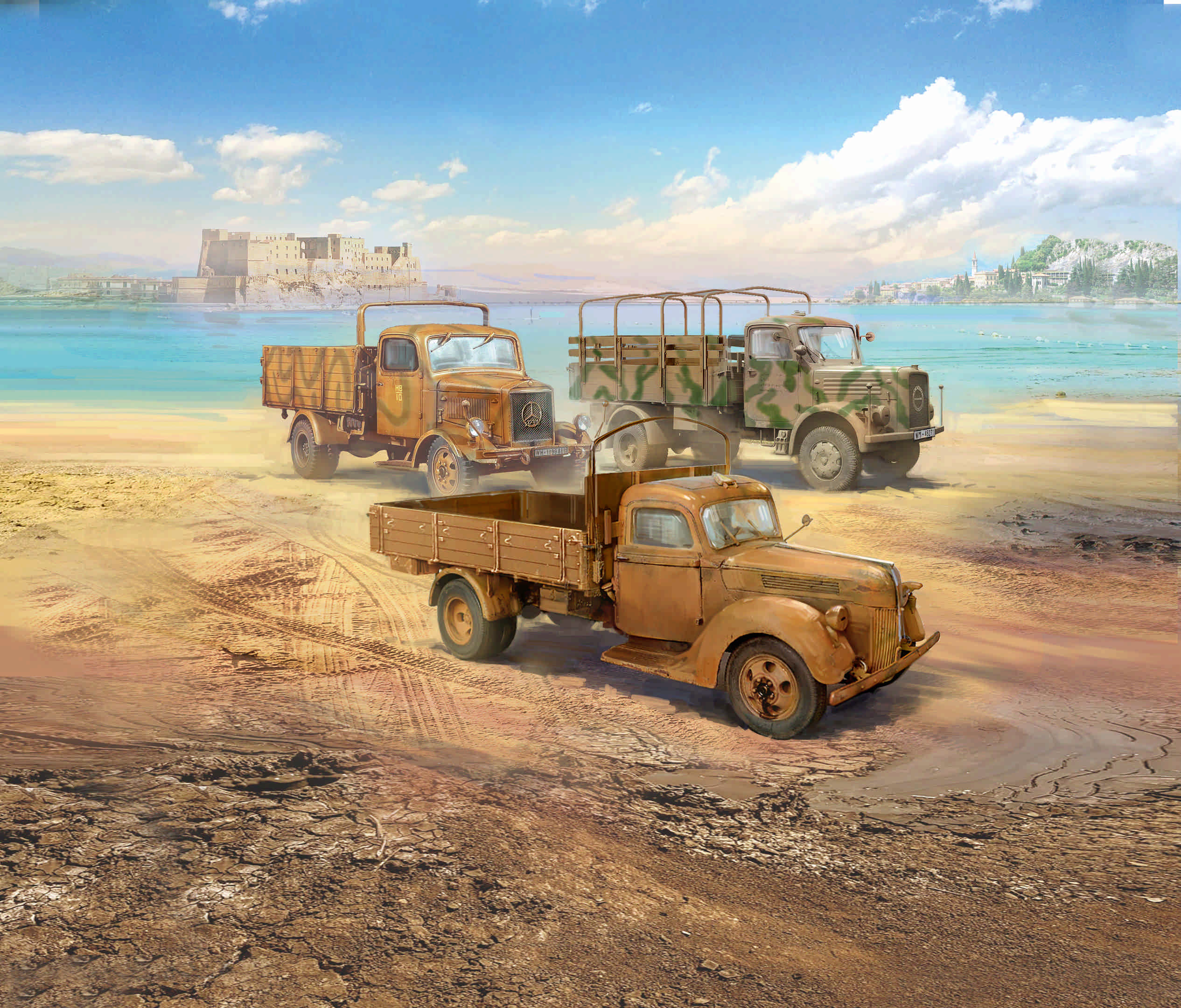 1/35 Wehrmacht 3t Trucks (V3000S, KHD S3000, L3000S)