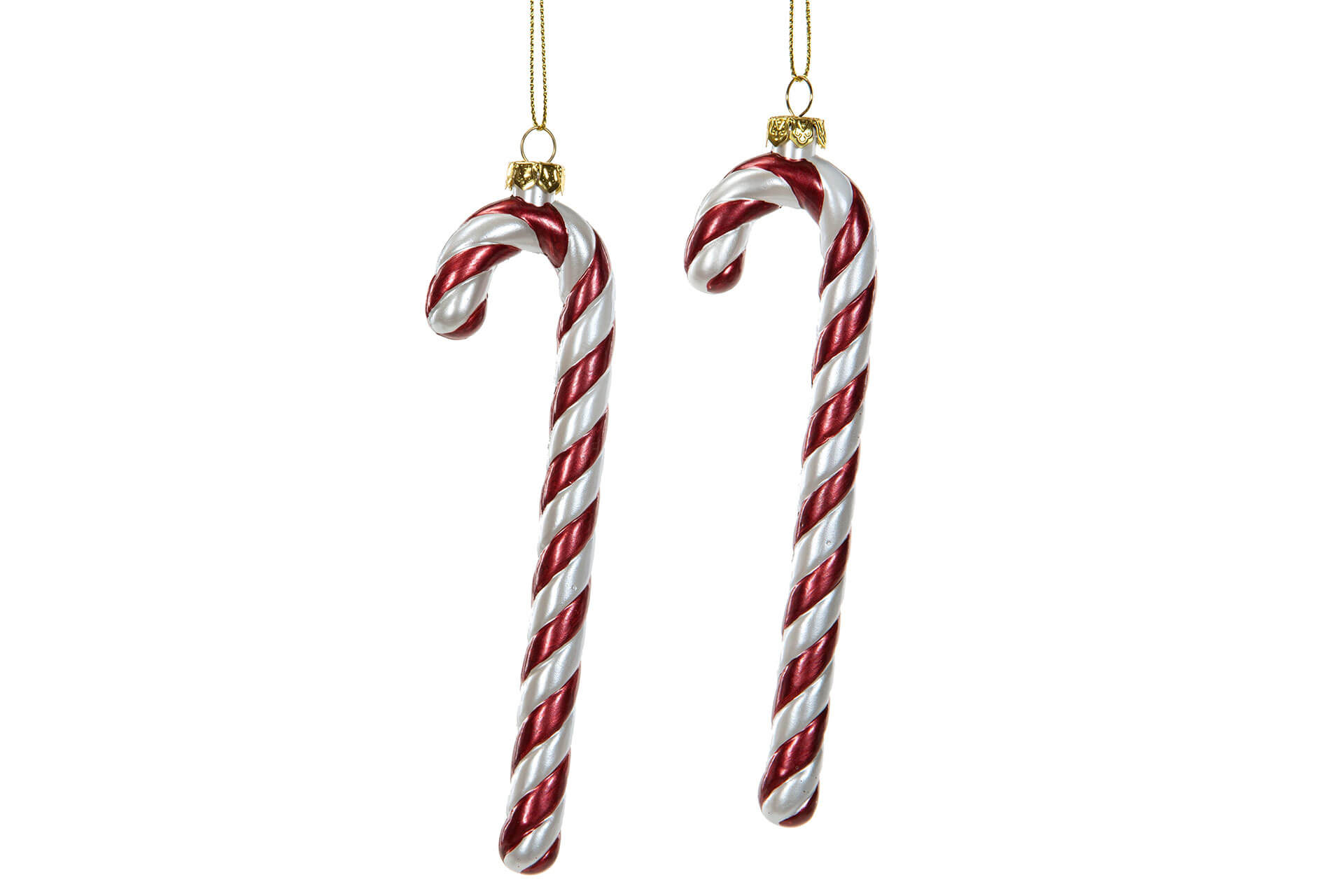 Julgransdekoration Polkagris 4-pack