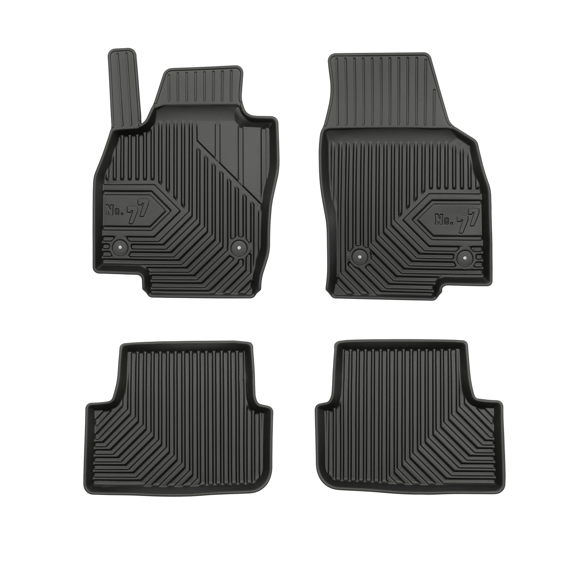 Djupa gummimattor Seat Ibiza V, 2017 - 