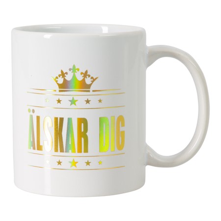 Fancy mugg, Älskar dig