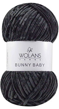 Wolans Bunny Baby - svart