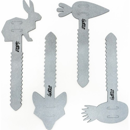 Hurtta Razzle-Dazzle Reflective Figures 4-pack