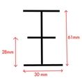 Ceiling Rail B- B-4040C 4x4m +4 Panthographs - 4