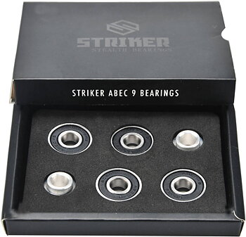 Striker Stealth Abec 9 Kullager 4-Pack Färg: Svart