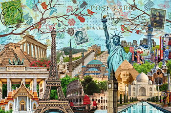 Big City Collage 5000 Bitar Ravensburger