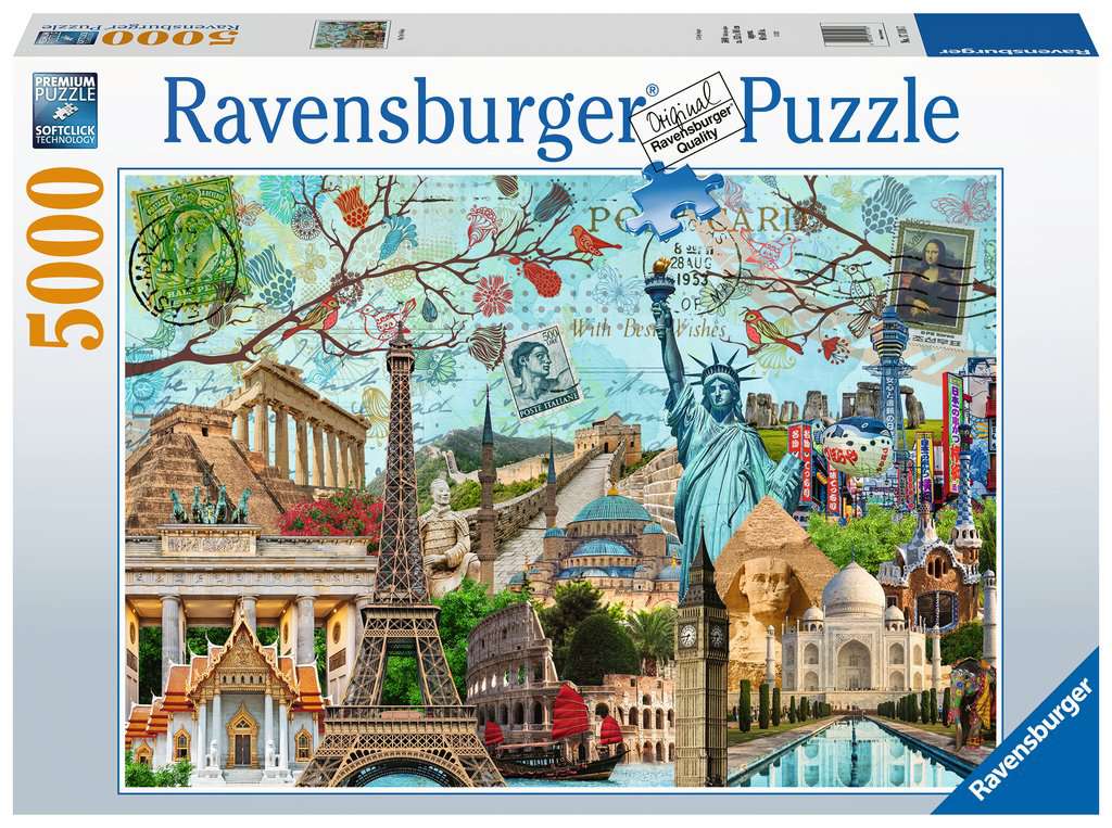 Big City Collage 5000 Bitar Ravensburger - 2