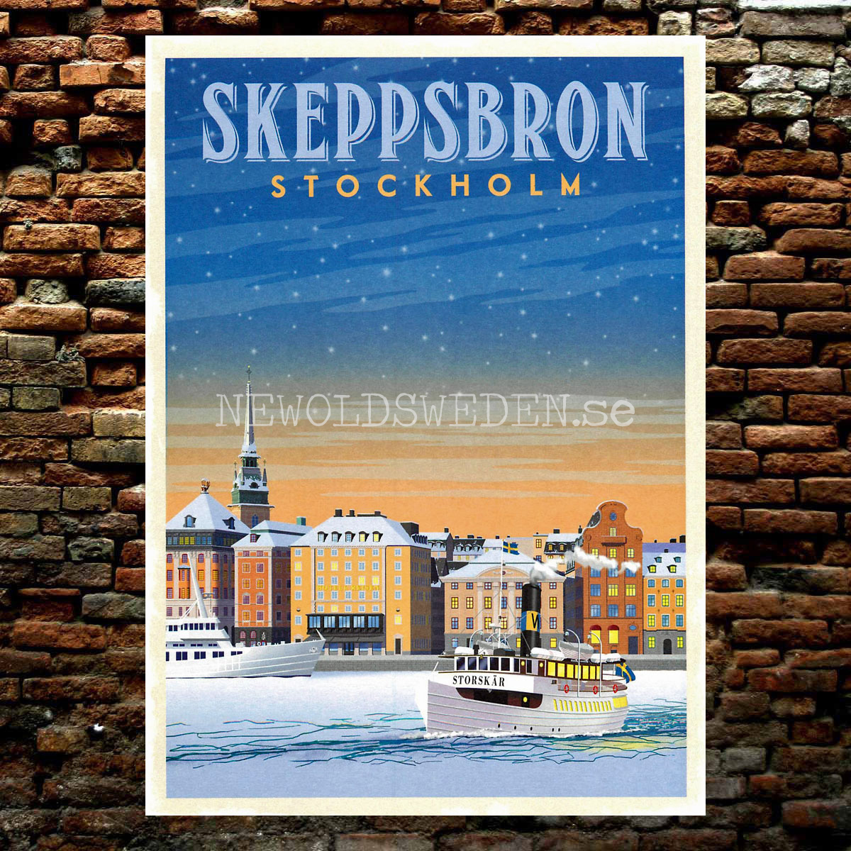 STOCKHOLM SKEPPSBRON VINTER A4 - ThomasO - BB09 - 2