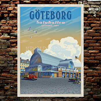 GÖTEBORG SALUHALLEN 1889 A4 - ThomasO - BB11