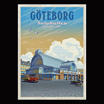 GÖTEBORG SALUHALLEN 1889 A4 - ThomasO - BB11