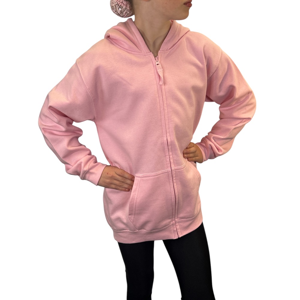 Showstore - Kids - Zip Hoodie med  "I Love Dance" tryck - 2