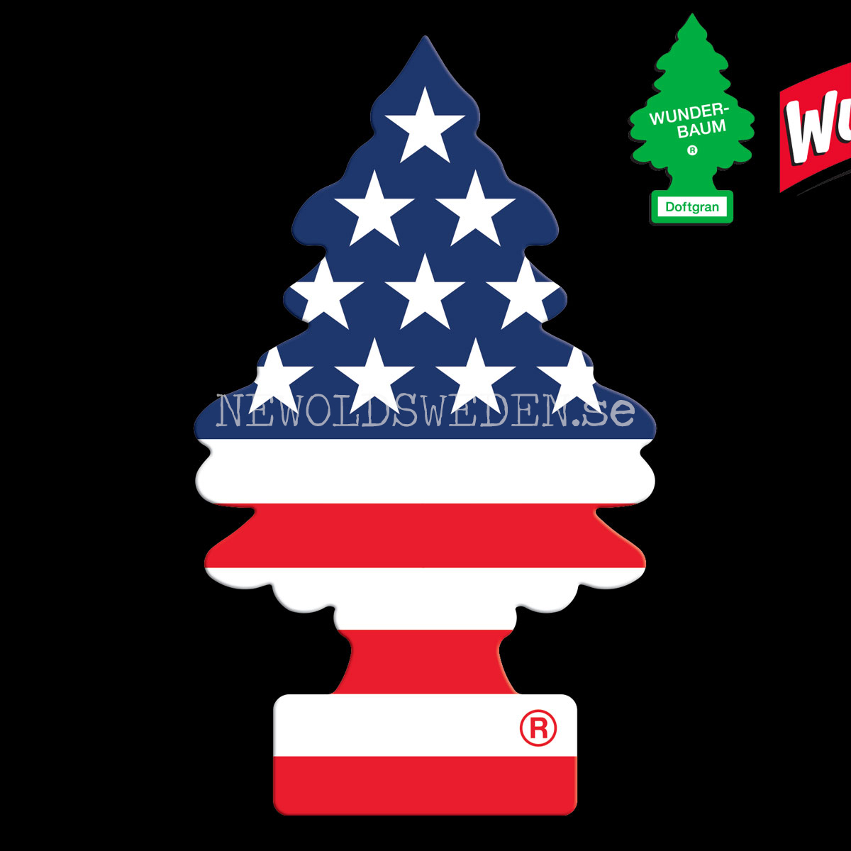 STARS´N STRIPES Doftgran Wunder-Baum - 2