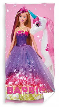 Barbie Handduk Bomull 140cm