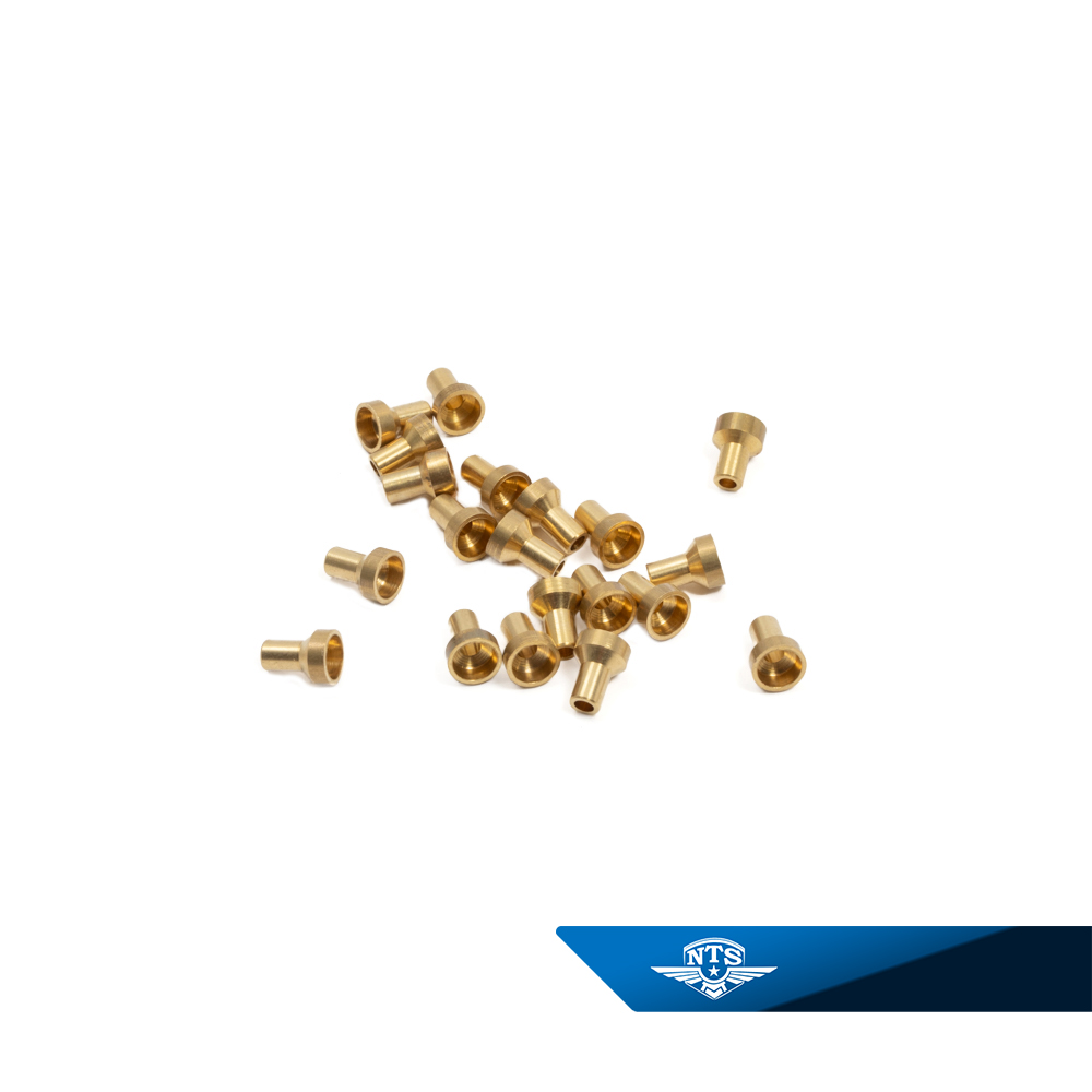 Loddenippel, diameter 6/3 mm lengde 8 mm - 2