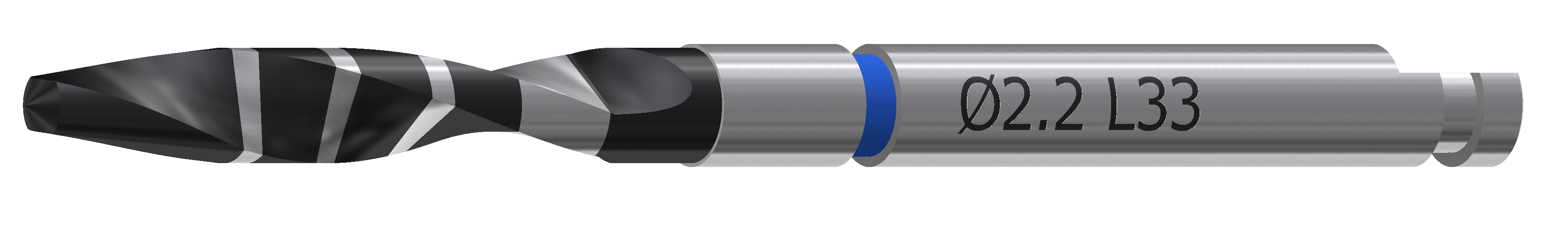 Pilot drill Ø2.2 x 33 mm