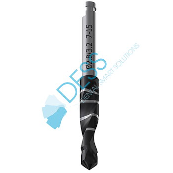 Twist step drill Ø2.8/3.2 x 33 mm