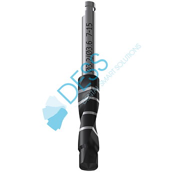 Twist step drill Ø3.2/3.6 x 33 mm