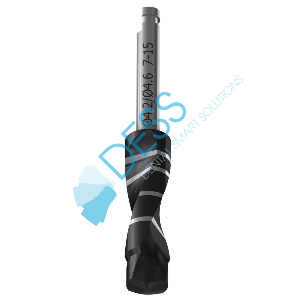 Twist step drill Ø4.2/4.6 x 33 mm