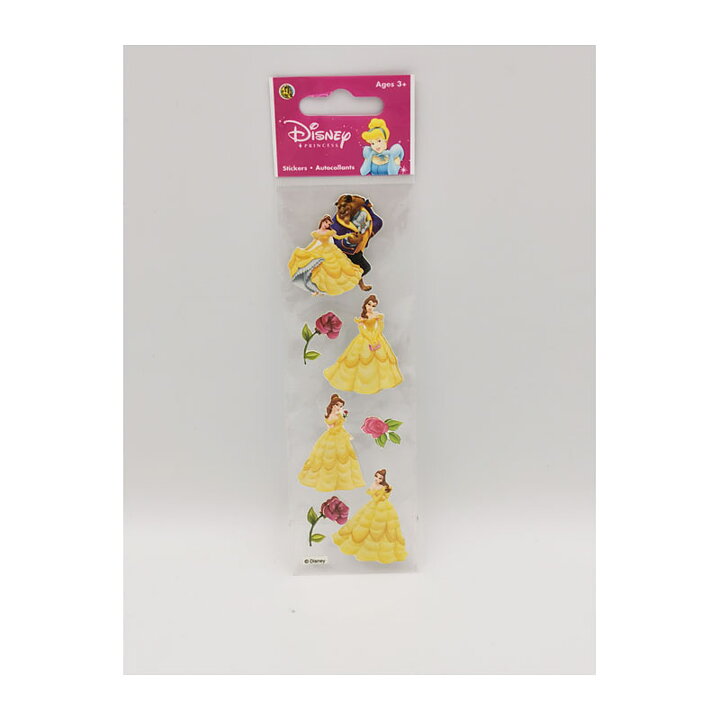 Sandylion Dimensional Stickers Disney Princess Bella