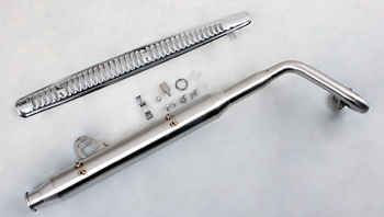 Upswept stainless tuning exhaust Dax 50-212cc