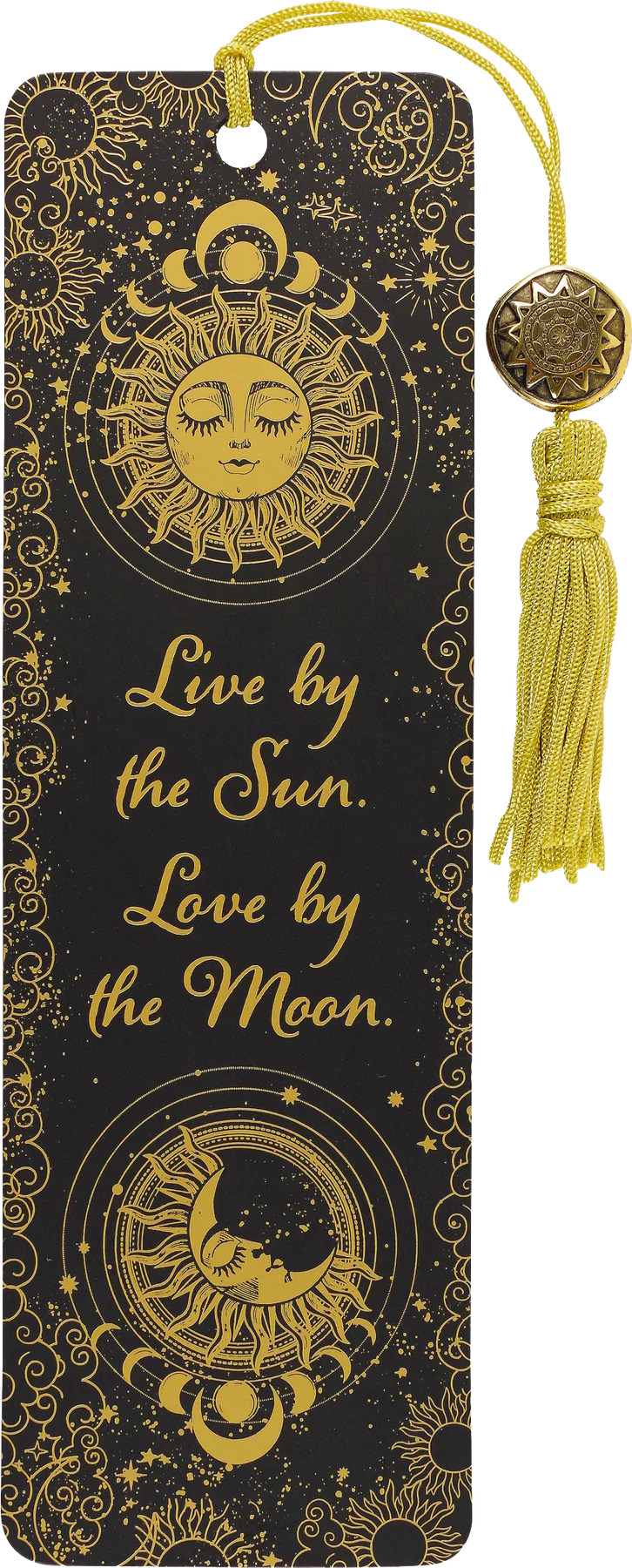 Live By The Sun, Love By The Moon Beaded Bookmark