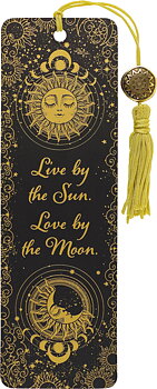 Live By The Sun, Love By The Moon Beaded Bookmark