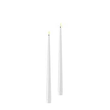 LED-Antikljus Vit 28cm 2 pack
