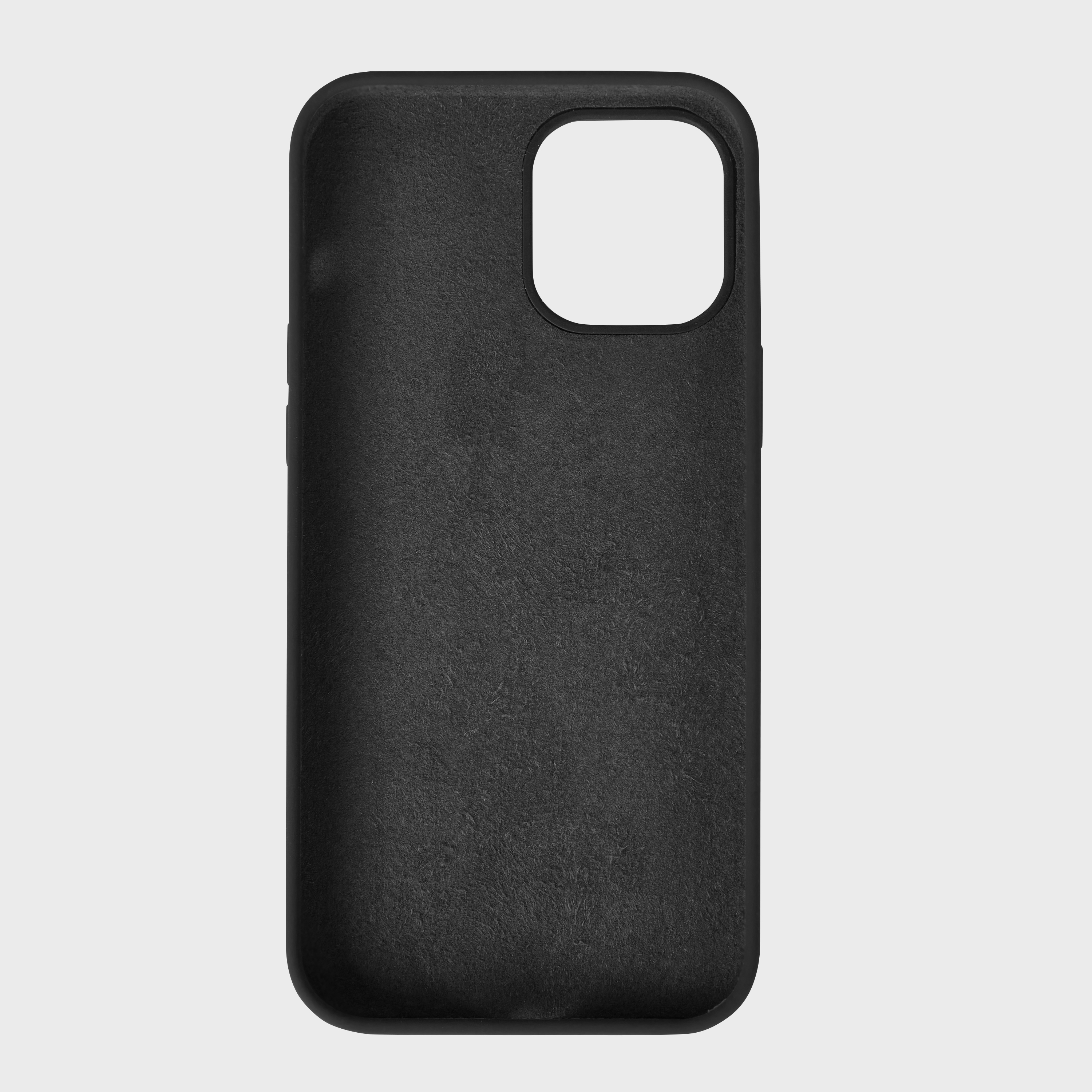 iPhone 12 Pro Max Silicone Case - Svart - 3