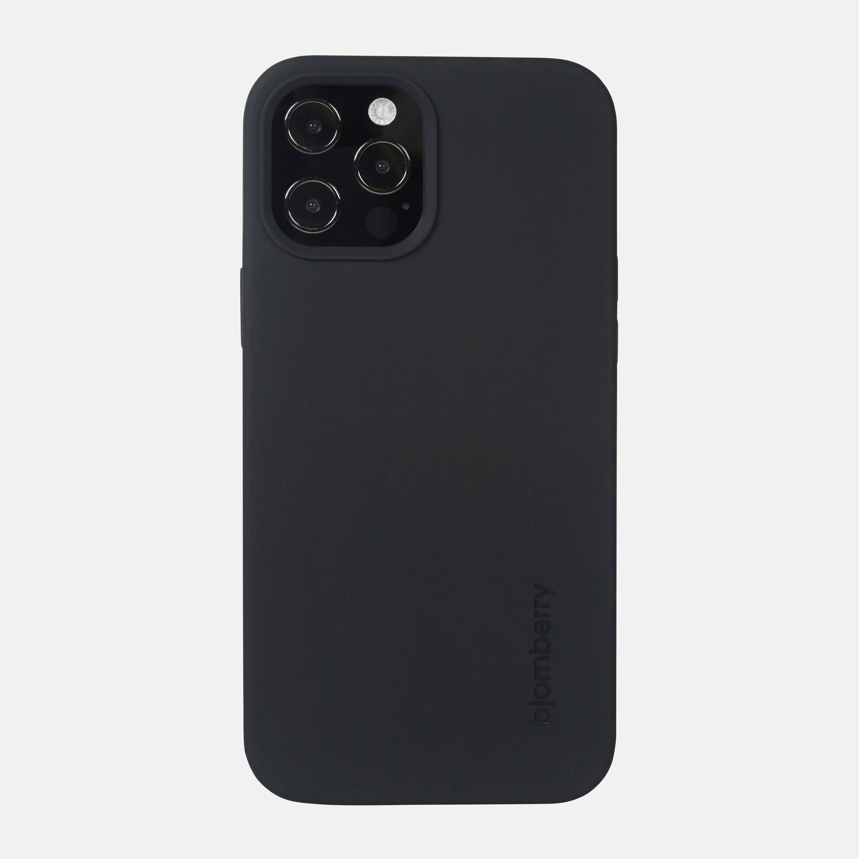 iPhone 12 Pro Max Silicone Case - Svart