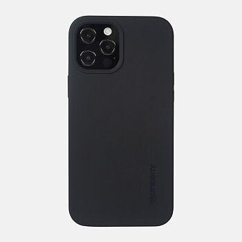 iPhone 12 Pro Max Silicone Case - Svart