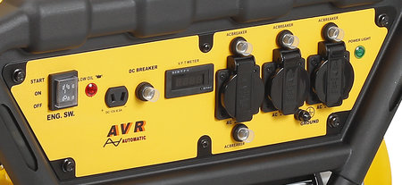 ELVERK 6,0KW R6000D AVR ELSTART BENSIN - 2