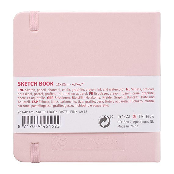 Art Creation Sketchbook A4 Pastel Pink