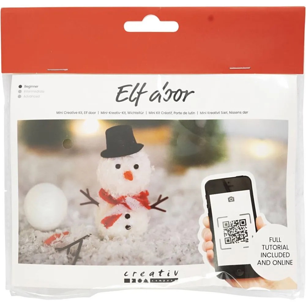Nissedörr  Mini DIY Kit Snöbubbe