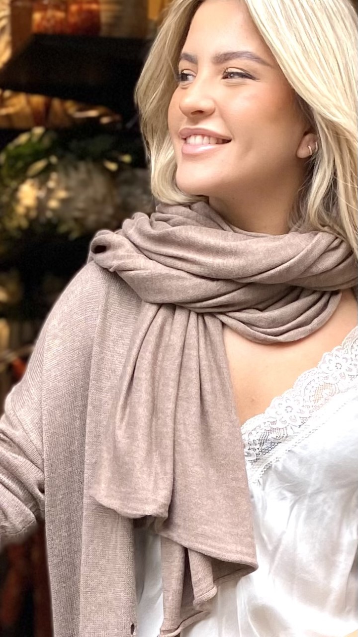 Mirja halsduk ljusbrun - 4