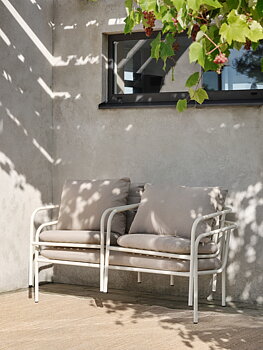 Soffan Bendt 2-sits Vit / Beige Brafab