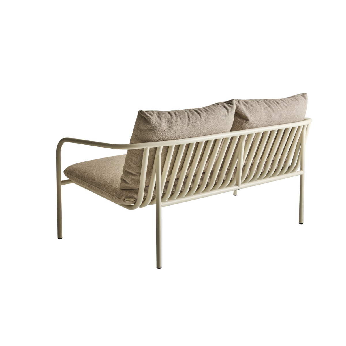 Soffan Bendt 2-sits Vit / Beige Brafab - 4