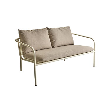 Soffan Bendt 2-sits Vit / Beige Brafab