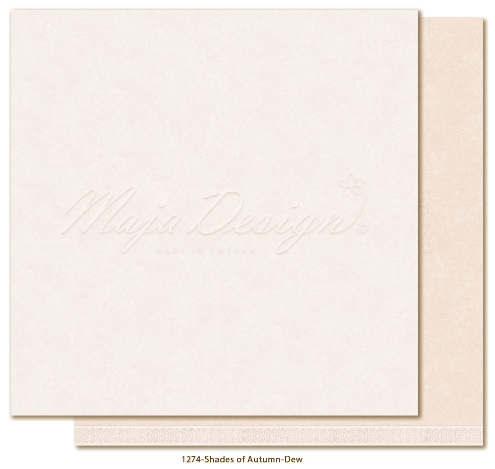 Maja Design - Monochromes-  6 st ark matchar shades of Autumn - 2