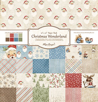 Maja Design - Christmas Wonderland  - hela Kollektionen 12 ark 12" x 12"