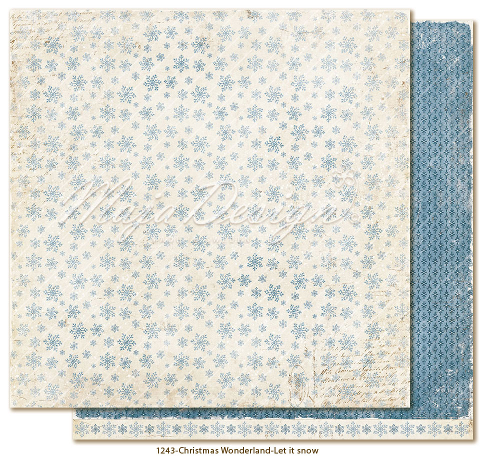 Maja Design - Christmas Wonderland  - hela Kollektionen 12 ark 12" x 12" - 8