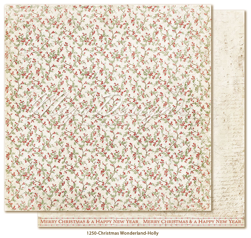 Maja Design - Christmas Wonderland  - hela Kollektionen 12 ark 12" x 12" - 21