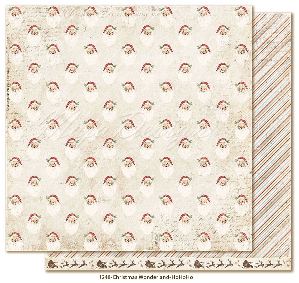 Maja Design - Christmas Wonderland  - hela Kollektionen 12 ark 12" x 12" - 17