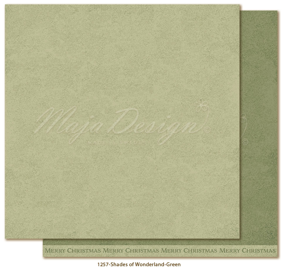 Maja Design - Christmas Wonderland  - hela Kollektionen 12 ark 12" x 12" - 33