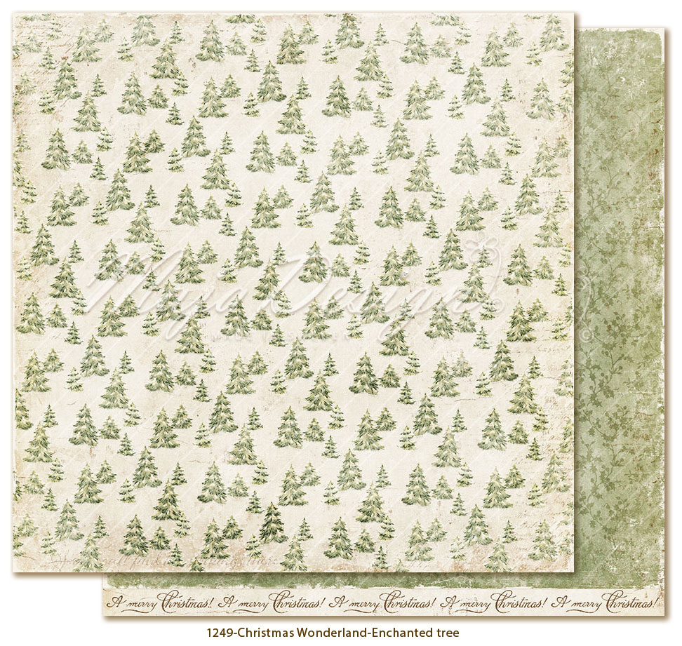 Maja Design - Christmas Wonderland  - hela Kollektionen 12 ark 12" x 12" - 19