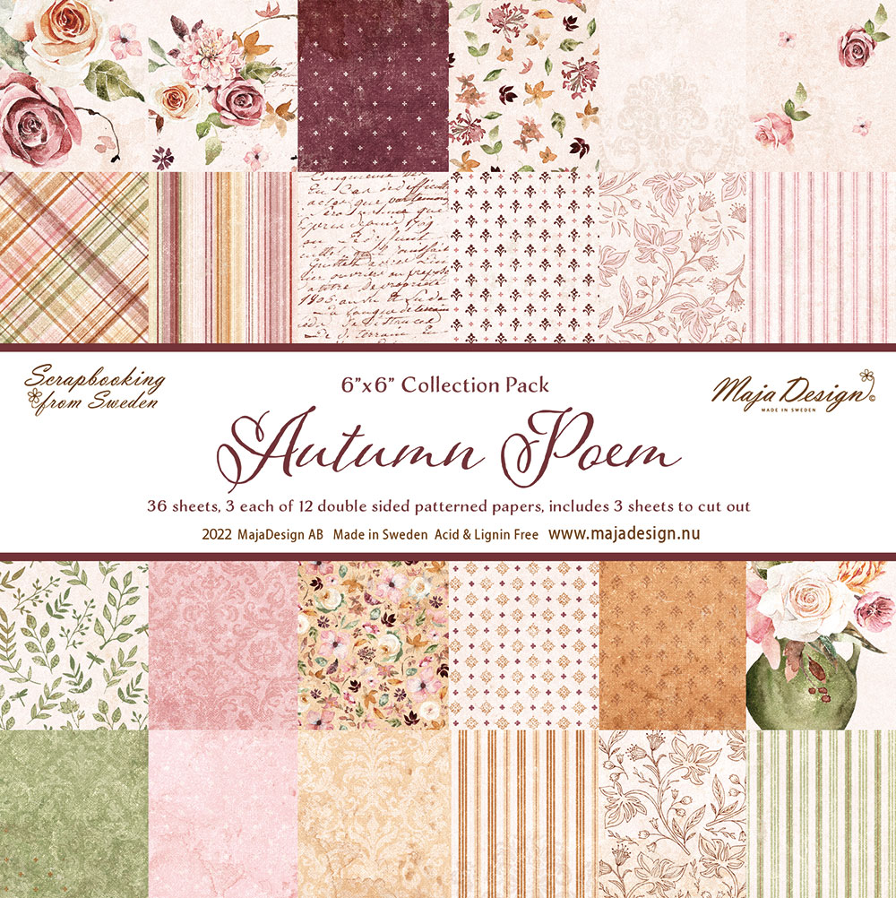 Maja Design - Autumn Poem 6"x 6"