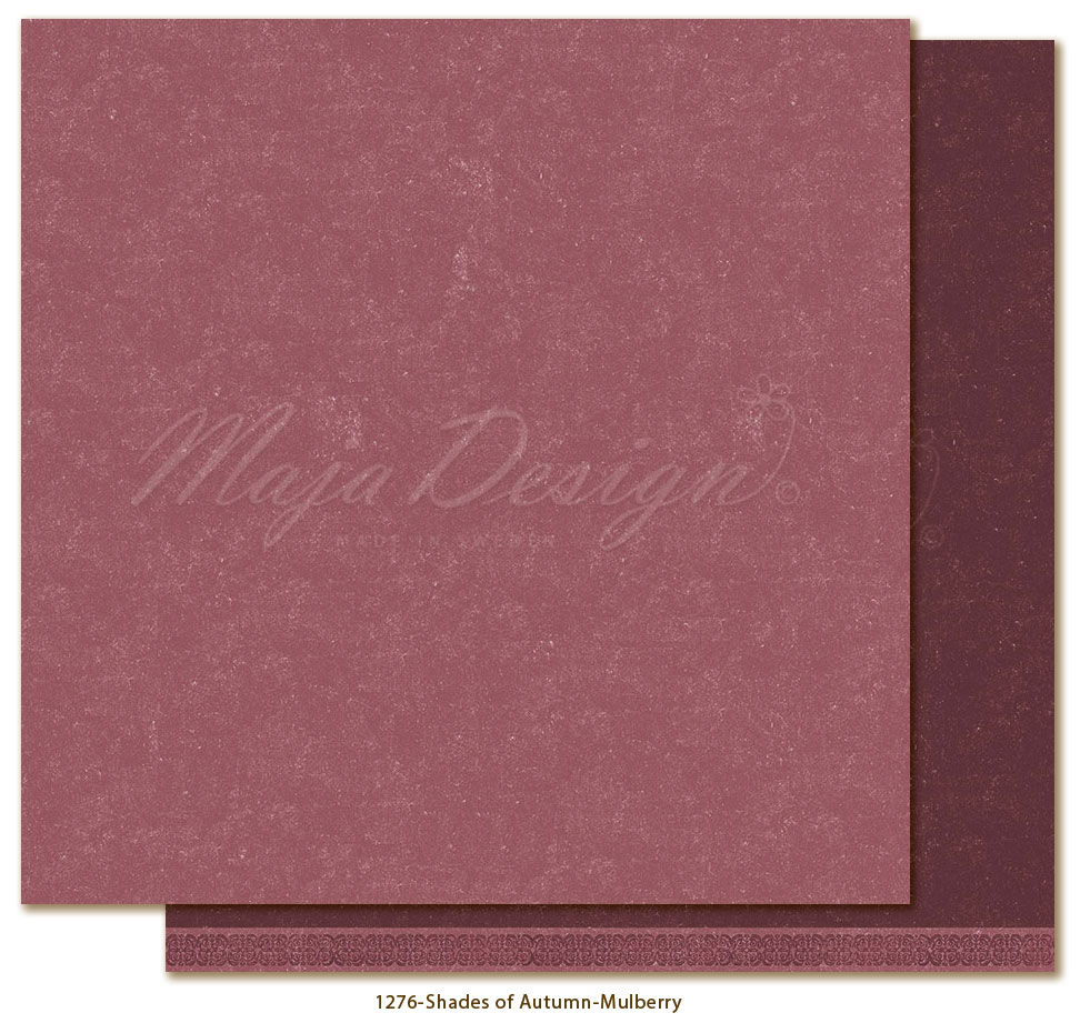 Maja Design - Autumn Poem  - hela Kollektionen 12 ark 12" x 12" - 16