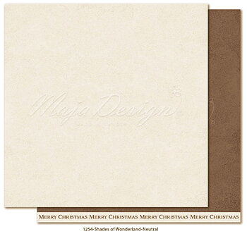 Maja Design - Monochromes-  4 st ark matchar Christmas Wonderland