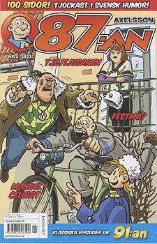 87:an Axelsson nr 5 2022, 100 sidor! Tjockast i svensk humor!